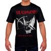 Blasphemie T-Shirt Gefallener Engel des Verderbens 1990 Black Death Metal War Metal Sommer Baumwolle Herren Damen T-Shirts Streetwear Lässig Hip Hop