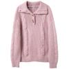 Sancai Winter Wool-Blend Toggle Knit Sweater