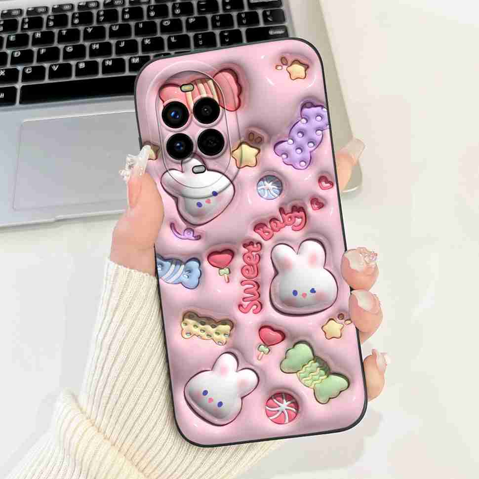 For Huawei Nova 13 Pro 5G 6.76" Case Cute Rabbit Cartoon Panda Soft Silicone Cover For Huawei Nova 13Pro MIS-AL00 Phone Cases