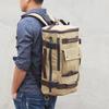 ZY Outdoor Herren Retro Canvas Laptop Rucksack