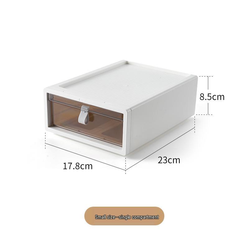 Transparent Desk Organizer Drawer for Cosmetics and Stationery