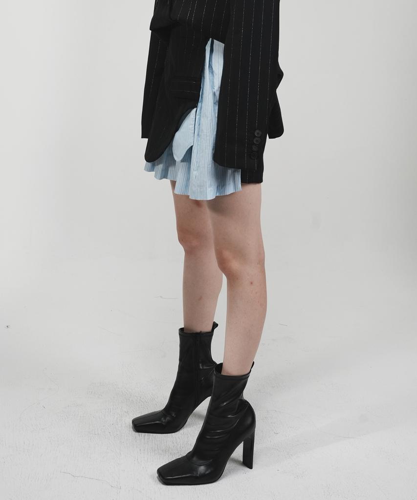 PHENOMENON SEEPER Shirt Pleats Skirt Pants