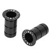 Aluminum Alloy Cycle Hub Thru Axle Adapter 15mm To 12mm Easy Install Cycling Thru Axle Adapter Bicycle Hub Adapter Bike Upgrade