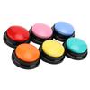 6pcs Dog Record Button Multifunction Portable 30 Seconds Record Talking Buttons for Cats Dogs Pets