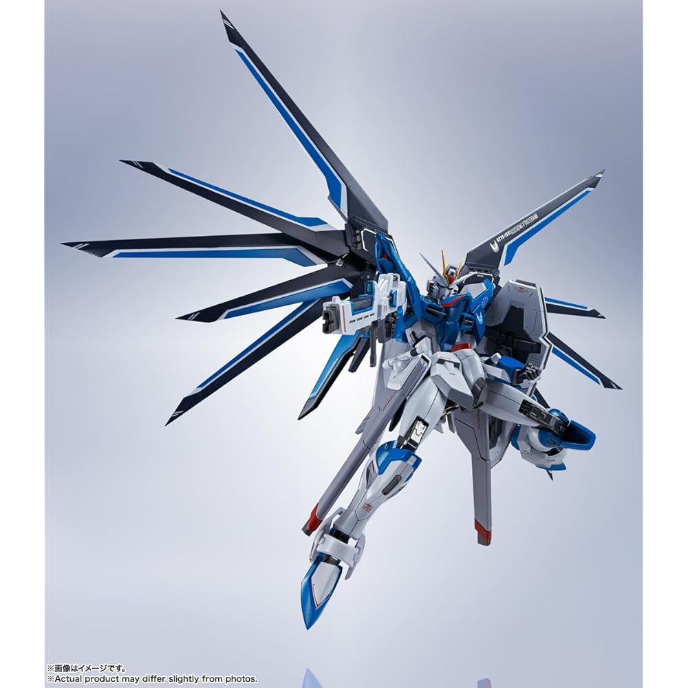 TAMASHII NATIONS Metal Robot Spirits Rising Freedom Gundam 140mm ABS PVC Diecast Action Figure