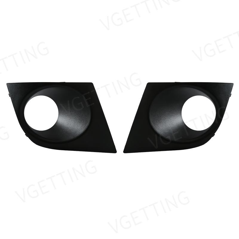 Fog Light For Nissan Tiida 2007 2008 2009 2010 2011 LED Fog Lamp Headlights Cover Hood Frame Car Accessories Left Right 12V