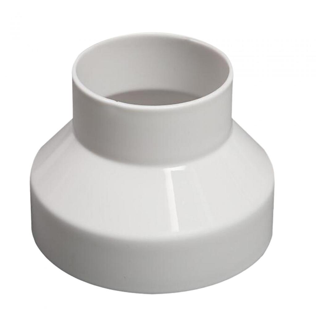 Air Duct Adapter 100mm to 75mm Accessory Pipe Fitting Havc Connector for Hotel System Simple