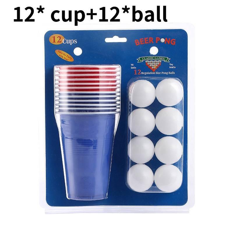Premium Quality 16oz American Beer Ping Pong Party Cups With Durable Design For Fun Games