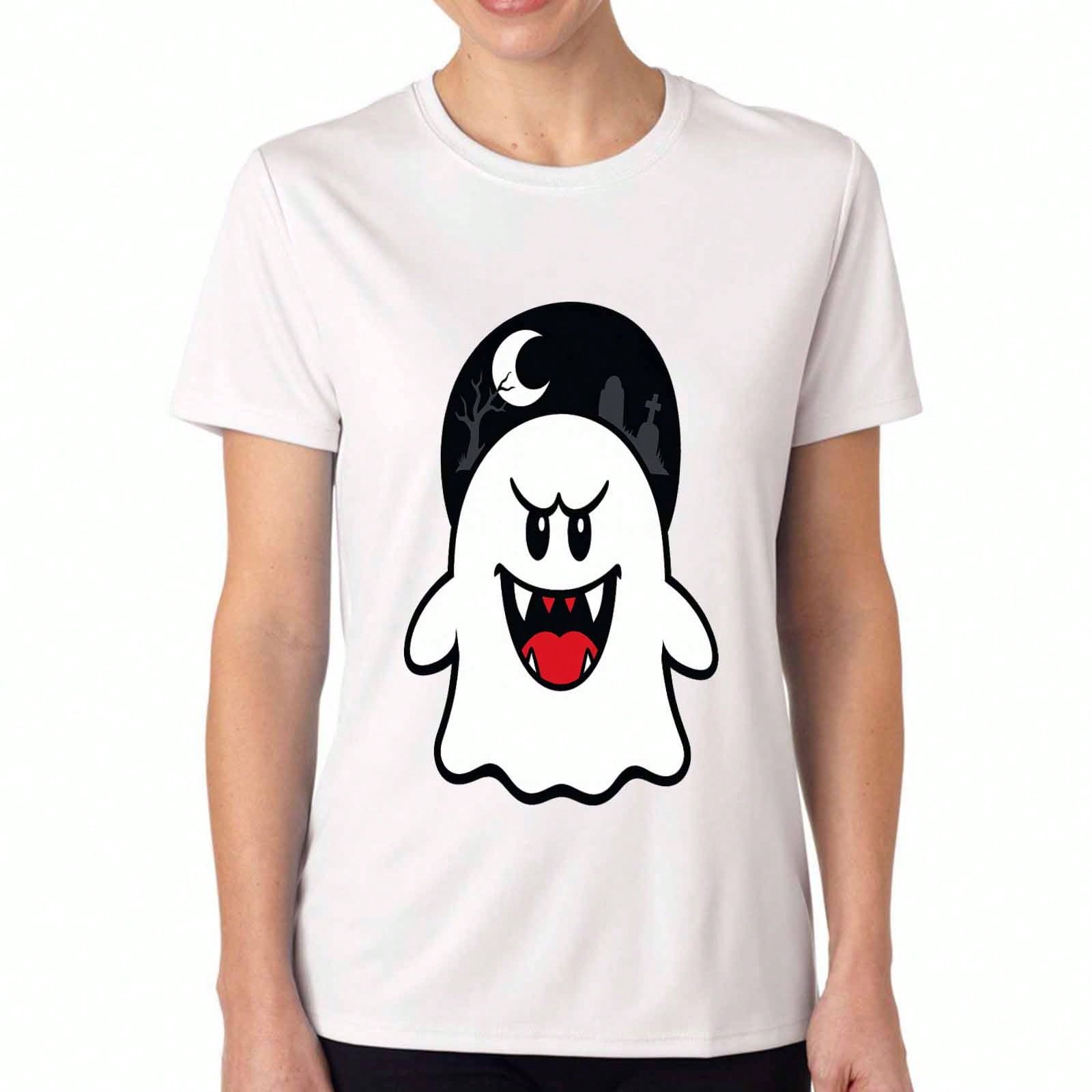 Halloween Dogs Ladies Cotton T Shirt, Premium Cotton Quality Print, Durable, Casual Fashion. Featuring Labrador Dogs In Halloween Costumes & Jacko lan S разноцветный