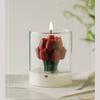 Creative Bouquets Shaped Scented Candles Valentine's Day Gifts Festive Decorative Aromatherapy Candle Handmade Candles Ornament