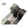 Adhesive Washi Tape 3 Rolls Golden Foil Tape, Retro Plaid Leaf Pattern Decorative Planner Masking for DIY Crafts, Journal, Planner, Scrapbooking