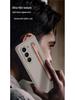 Samsung Z Fold6 Ultra-Thin Frosted Phone Case with Pen Slot - Solid Color Protective Cover