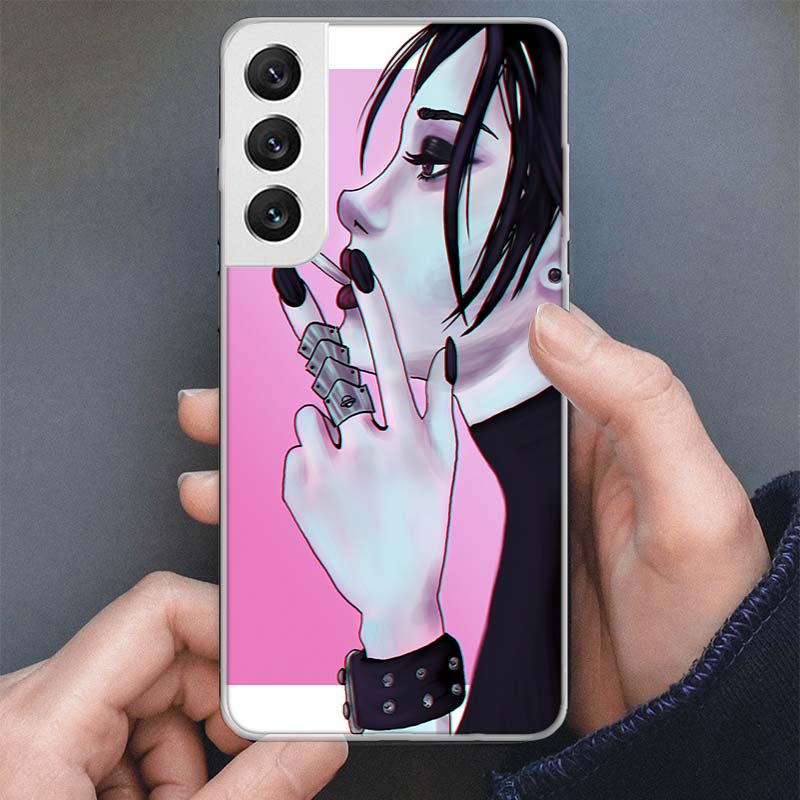 Nana Anime Na Na Girl Phone Case For Samsung Galaxy M12 M21 M30S M31 M32 M51 M52 Note 8 9 10 20 J4 J6 Plus J8 Soft Silicone Cove
