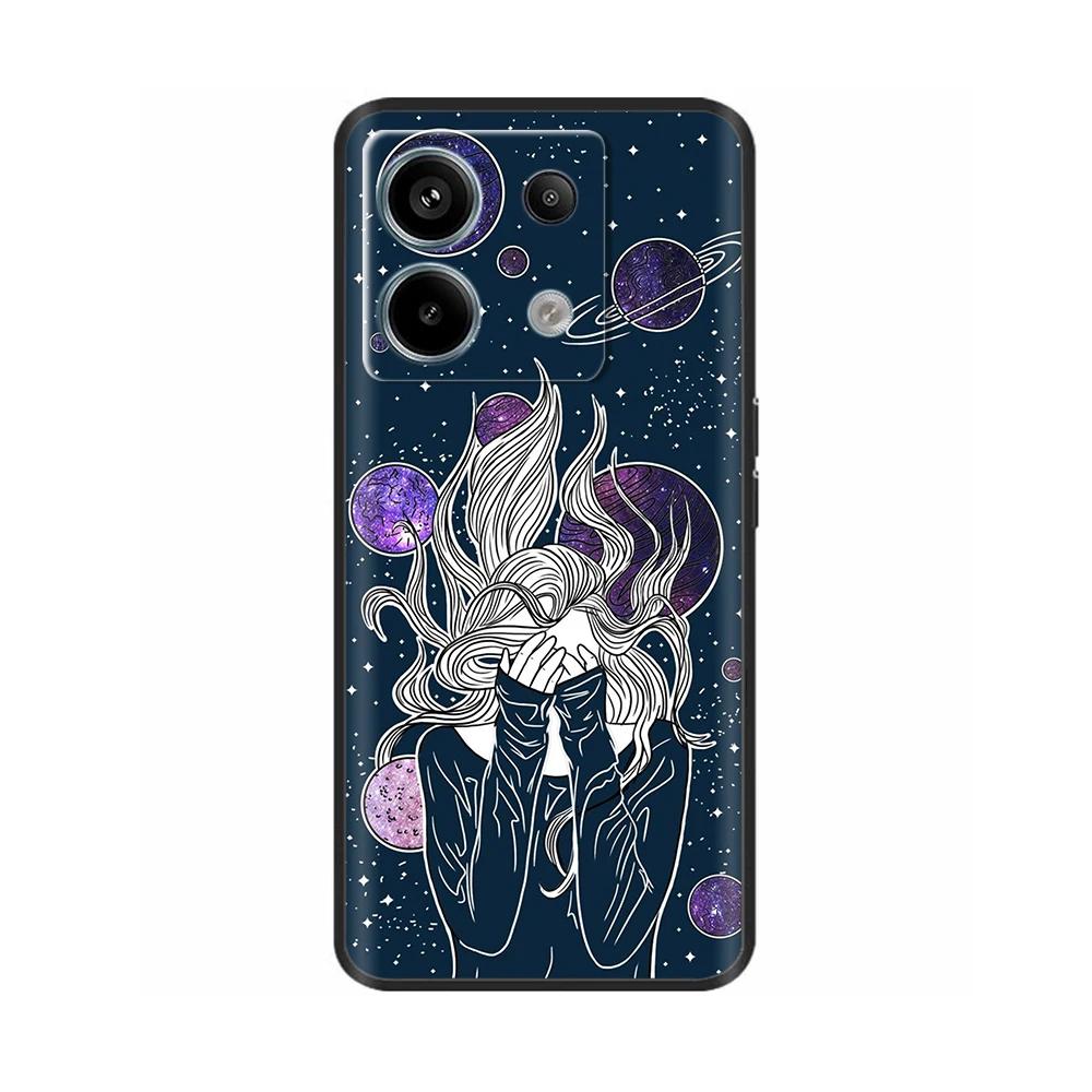 Soft Lovely Phone Case For Xiaomi Redmi Note 13 Pro Case Note13 TPU Cool Silicone Cover For Redmi Note 13 Pro Plus Note13 Pro 5G