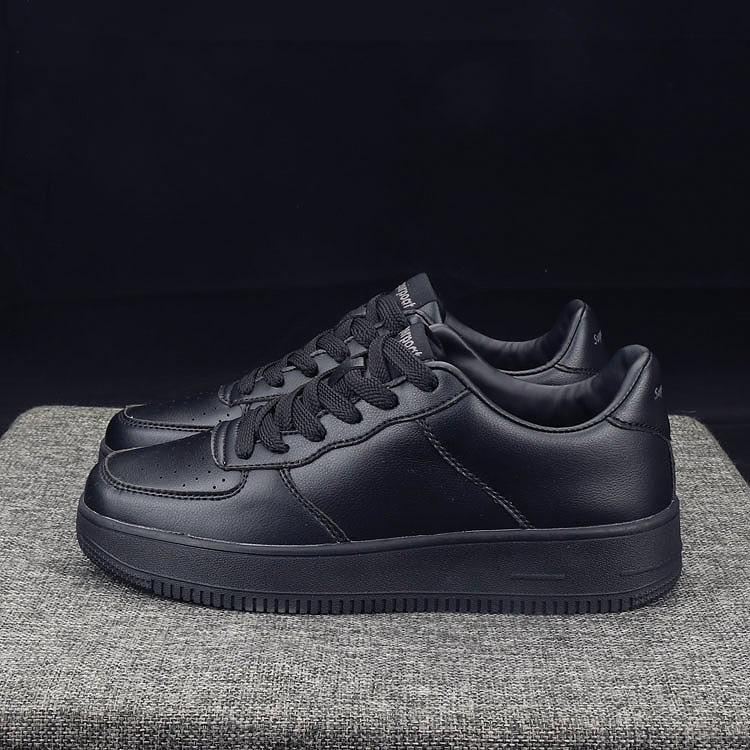 

Little white shoes men s national tide fashion casual shoes black shoes heightening couple shoes ins trend versatile board shoes women s shoes 35