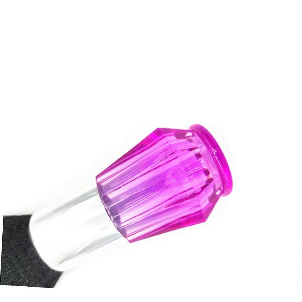 Barber Neck Duster Brush with Soft Gentle Bristles for Easy Hair Cleanup and Ergonomic Crystal Handle