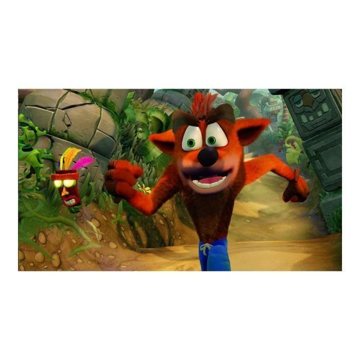 Jeu vidéo - Activision - Crash Bandicoot N. Sane Trilogy - PS4 - 1 joueur - Edition Standard