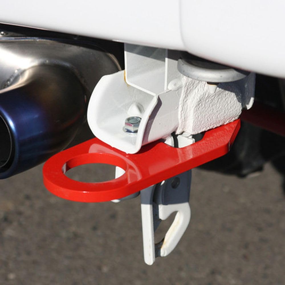 

Буксировочная проушина Apio T9 Задняя Толщиной 9 мм Модели JB23 с задним крюком Apio из стеклопластика, Сторона водителя, [Для бампера] Красный, 3070-29R