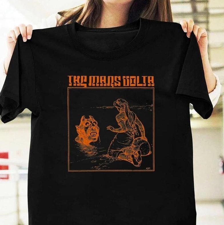 New The Mars Volta Band Poster Tee Unisex Short Cotton Shirt UB639