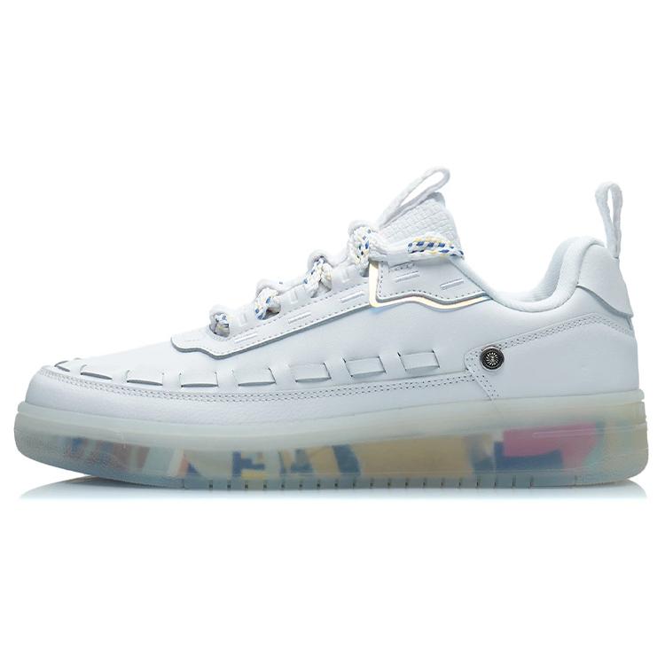 New LINING CounterFlow Leather Shoes   Wu Xing AGCP289-16