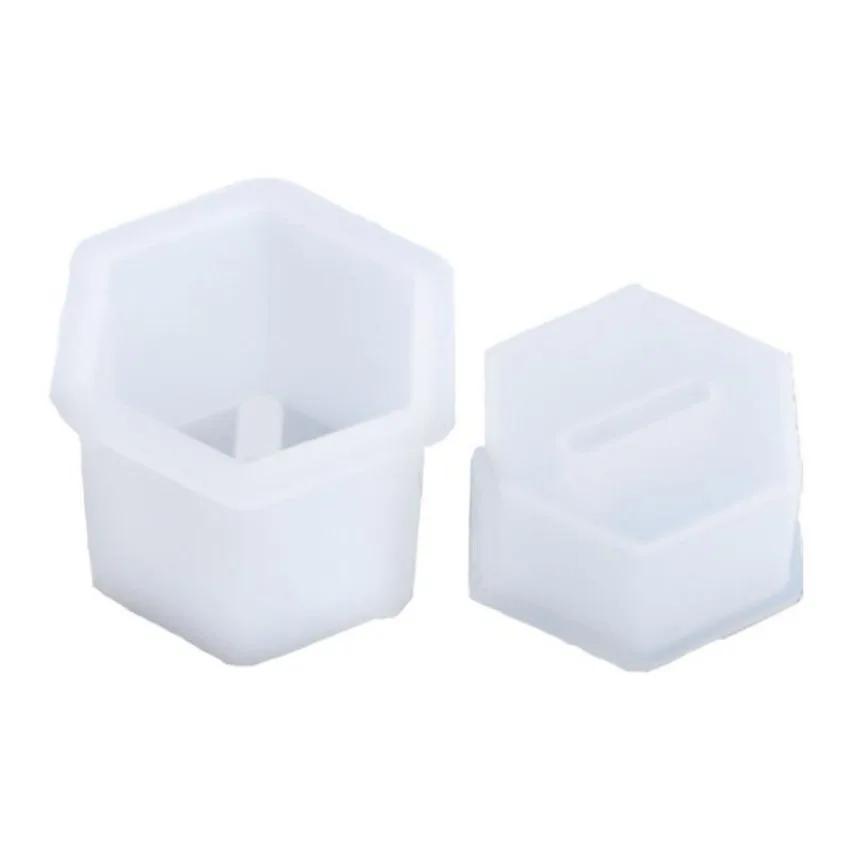 DIY Crystal Epoxy Mold Ring Holder Storage Holder Silicone Mold Moldes De Silicona Para Cemento