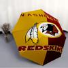 Printed Washington Commanders Folding Umbrella,Outdoor,Leisure,And Travel Umbrella,Durable Umbrella Fabric,Birthday And Holiday Gift