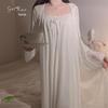 Princess Soft Mesh Lace Nightdress and Outer Robe Set 2373 - Comfortable Sling Design