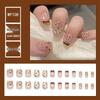 Chasing Light Cat's Eye Crystal Nails: Handmade, Detachable, Flash Diamond Design for Trendy, Stylish Looks.
