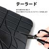 Suzuki Alto Works HA36S Dedicated 3D Floor Mat, Black, Waterproof, Anti-Slip, Stain/Abrasion Resistant, Easy