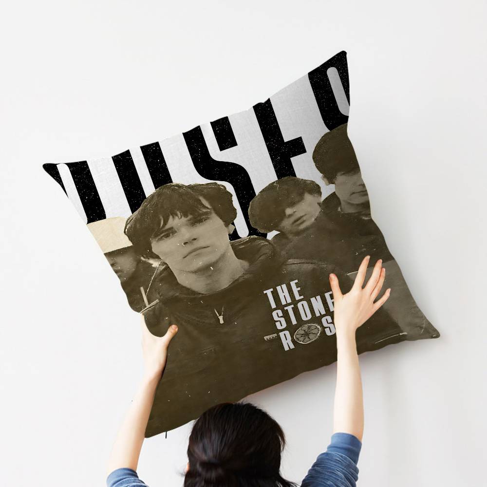 1Pc The Stone Roses Pillowcase Toon Gift Cushion Cover Bedroom Home Sofa Chair Seat Decor Pillow Case