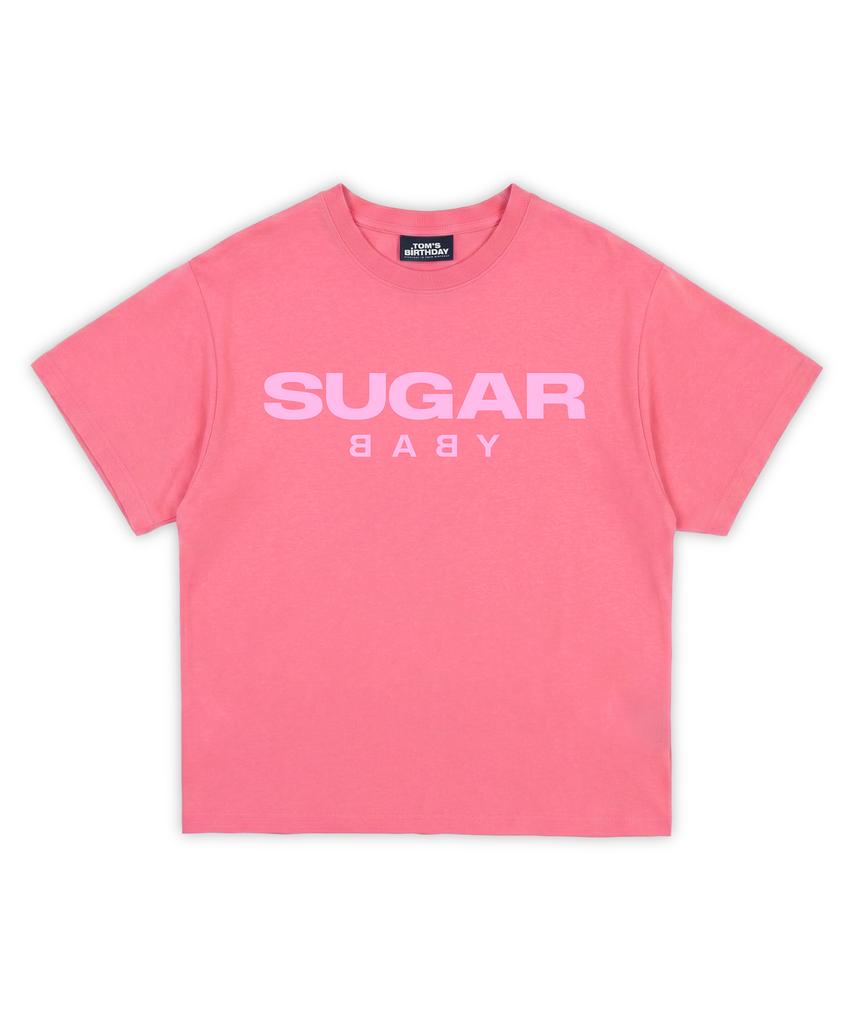Tomseubeolseudei Sugar Baby Half T-Shirt Pink