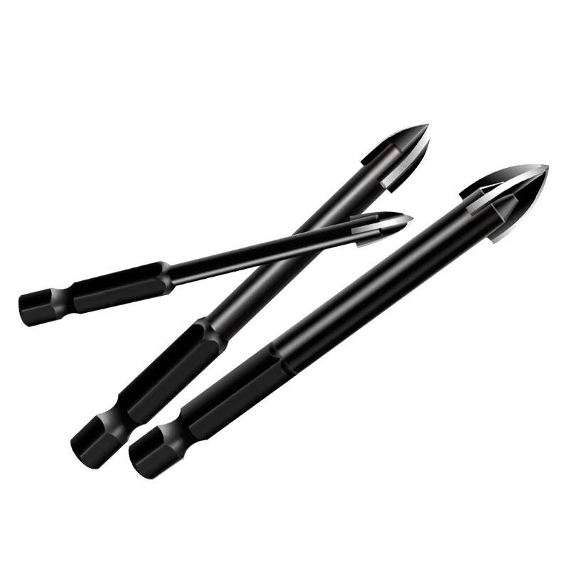 Versatile Triangle Four-Edge Alloy Drill Bit Set
