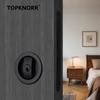 Unsichtbares Schiebetürschloss Mit Schlüssel Schwarz Versteckte Türschnalle Hand Haus Schlafzimmer Badezimmer Doppelhakenverschluss Schiebeschlösser Abbrechen