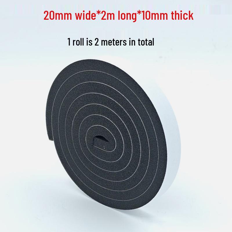 Black Self-Adhesive Fire Retardant Foam Tape