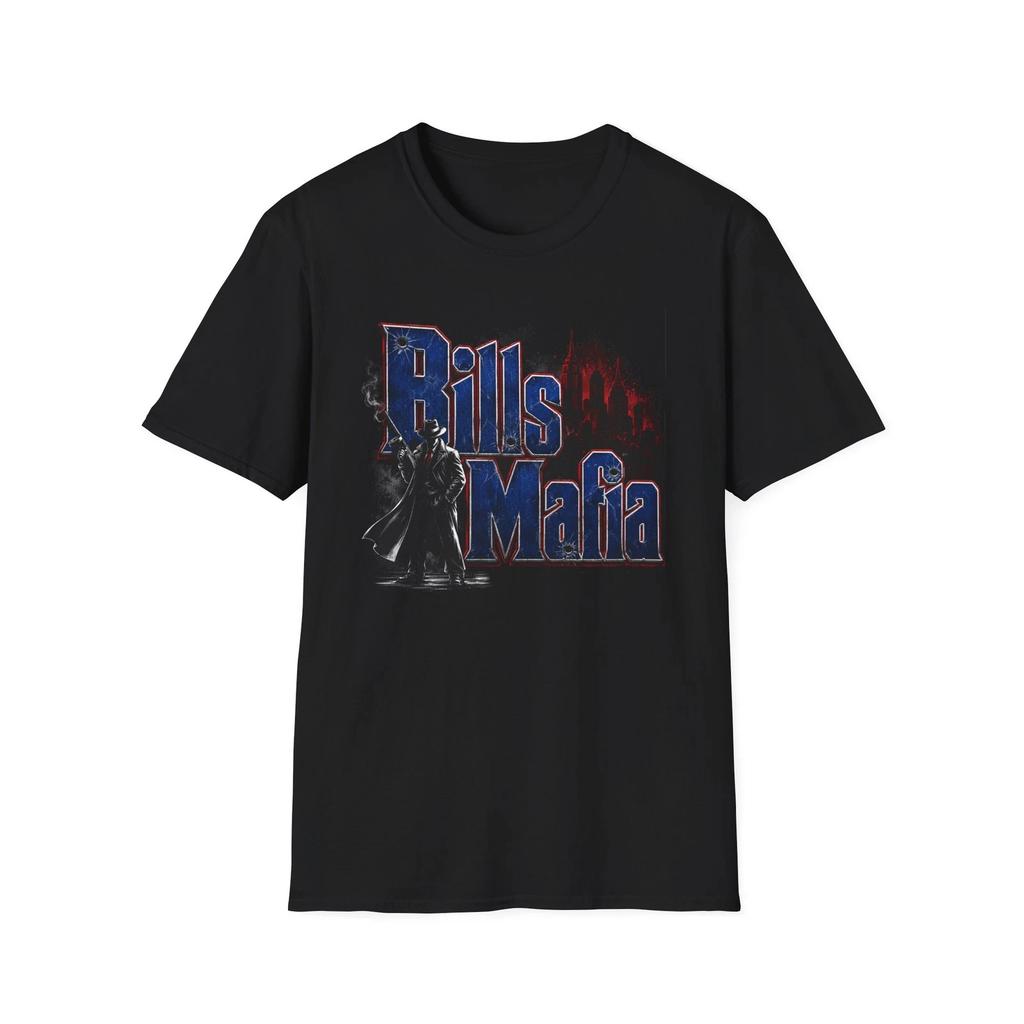 Bills Mafia T-Shirt, Buffalo Football Fan Tee | NFL Tailgate Shirt