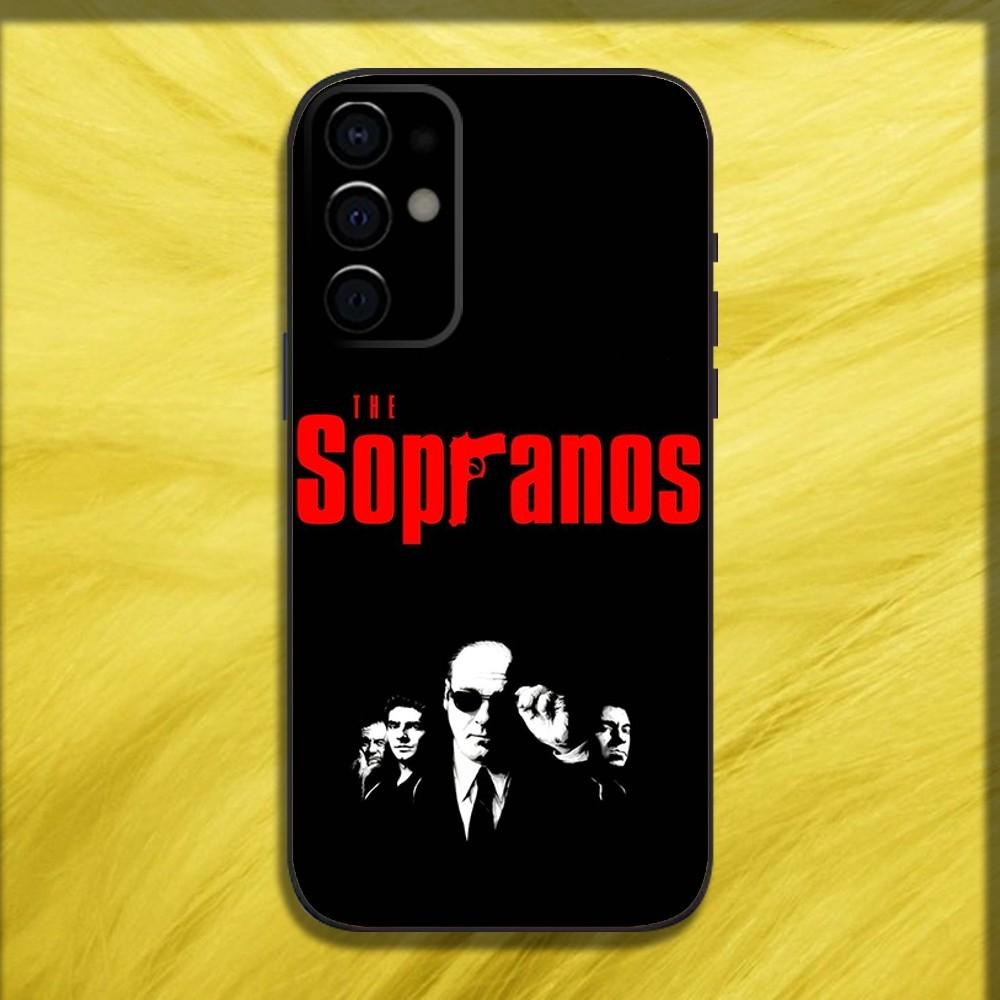 The S-Sopranos TV Phone Case For Samsung S24,S21,S22,S23,S30,Ultra,S20,Plus,Fe,Lite,Note,10,9,5G Black Soft Cover