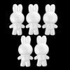 Styrofoam Foam Craft Rabbit Shaped High Density Modeling Foam DIY Craft Ornament for Handmade Decoration