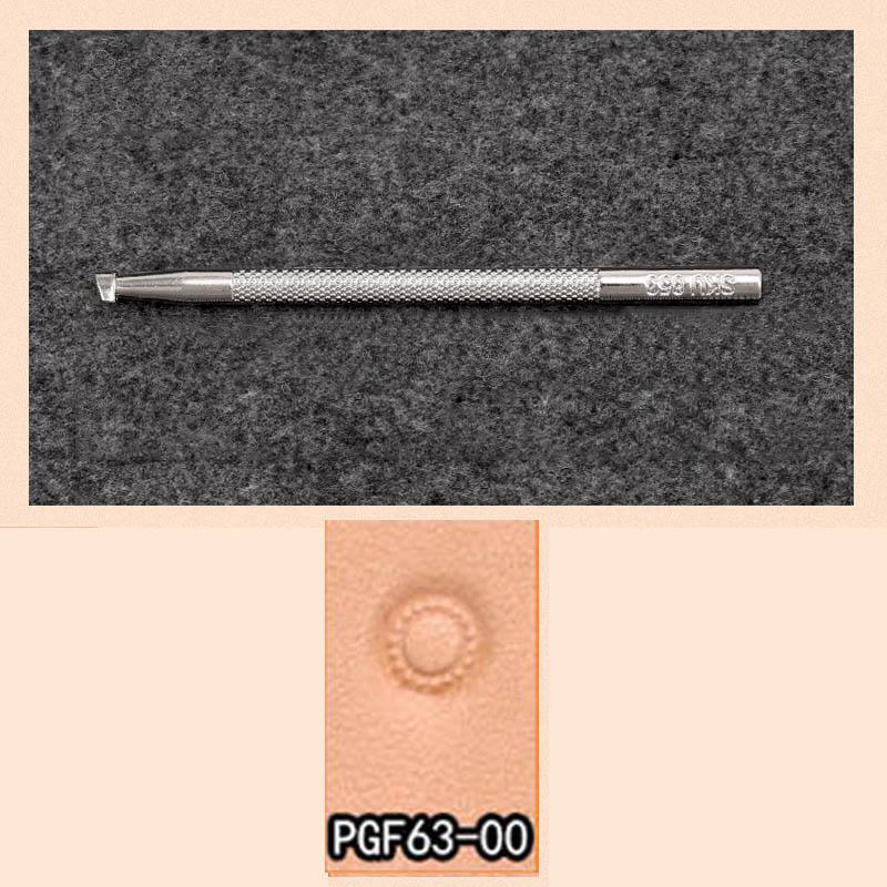 Leather Carving Printing Manual DIY Leather Alloy Printing Tools Special Printing Tools for Carving and Knocking Flowers K536