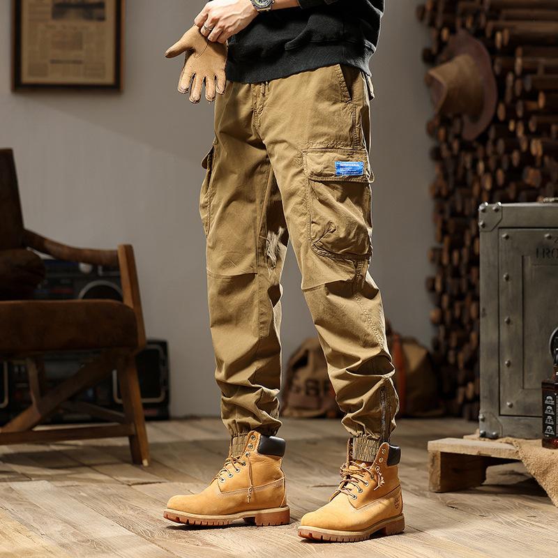 Trousers overalls new casual pants sports outdoor function outside wear high street personality style fashion short sleeve trend