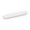 50PCS DIY Building Blocks Thin Figures Bricks 2x10 Dots Educational Creative Size Compatible With 3832 Plastic Toys for Children