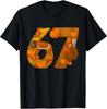 Funny Number 67 Matching Meme 67 Thanksgiving Unisex T-Shirt