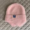 Outdoor warm knitted hats, winter wool earmuffs, men's and women's autumn and winter hats, stretch thick windproof hats, cycling hats