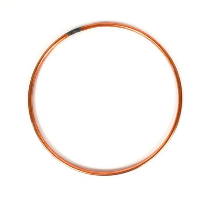Graine Créative - Armature abat-jour cercle cuivré Diamètre 20 cm