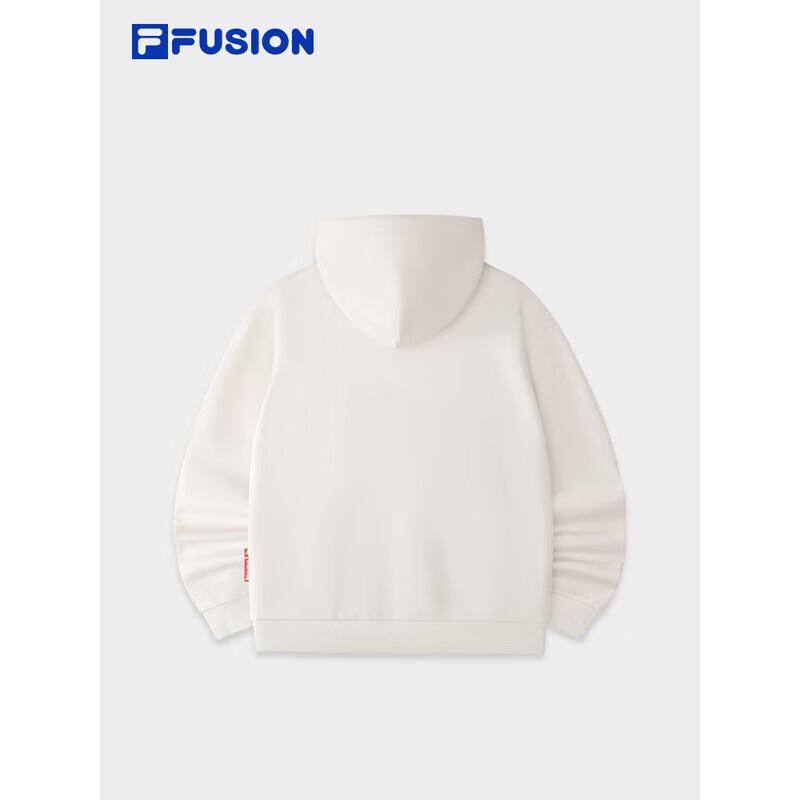 FILA FUSION Unisex Pure Cotton Hooded Sweatshirt