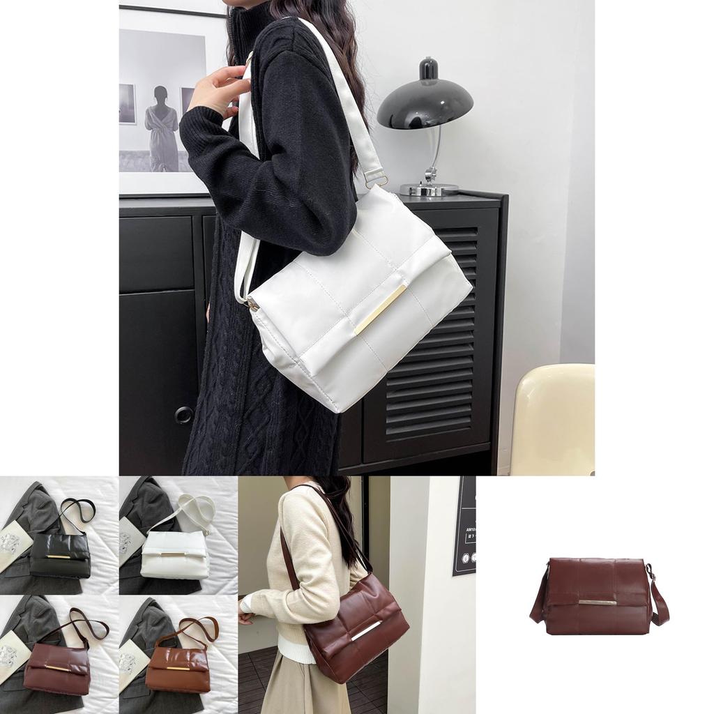 Chic Elegant Pu Shoulder Bag For Women Unique Underarm Crossbody Bag For Daily Use