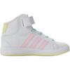 adidas GRAND COURT Cushioning, Wear Resistant Mid Top Kids' Training Shoes White Kids' JR2587