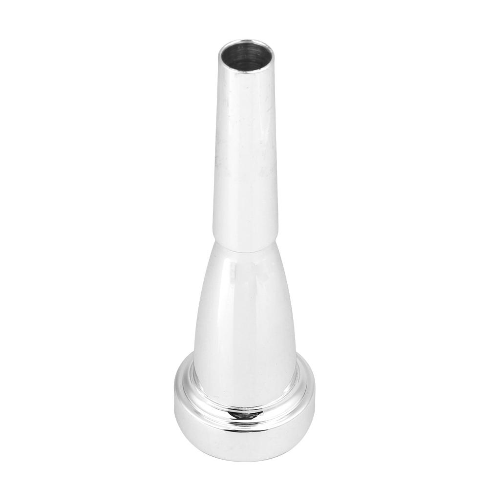 Trompetenmundstück für 3C Größe Musikinstrument Zubehör(Silber)