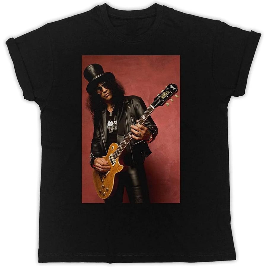 Цветная унисекс футболка с гитарой Slash Мужская черная футболка S разноцветный