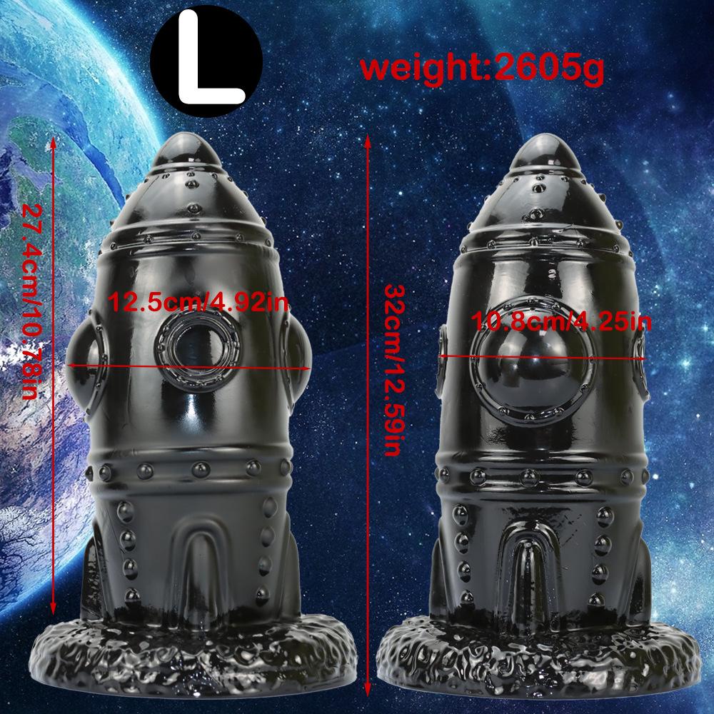 32x12CM Extra Large Thick Rocket Anal & Vaginal Dilator Sex Toy