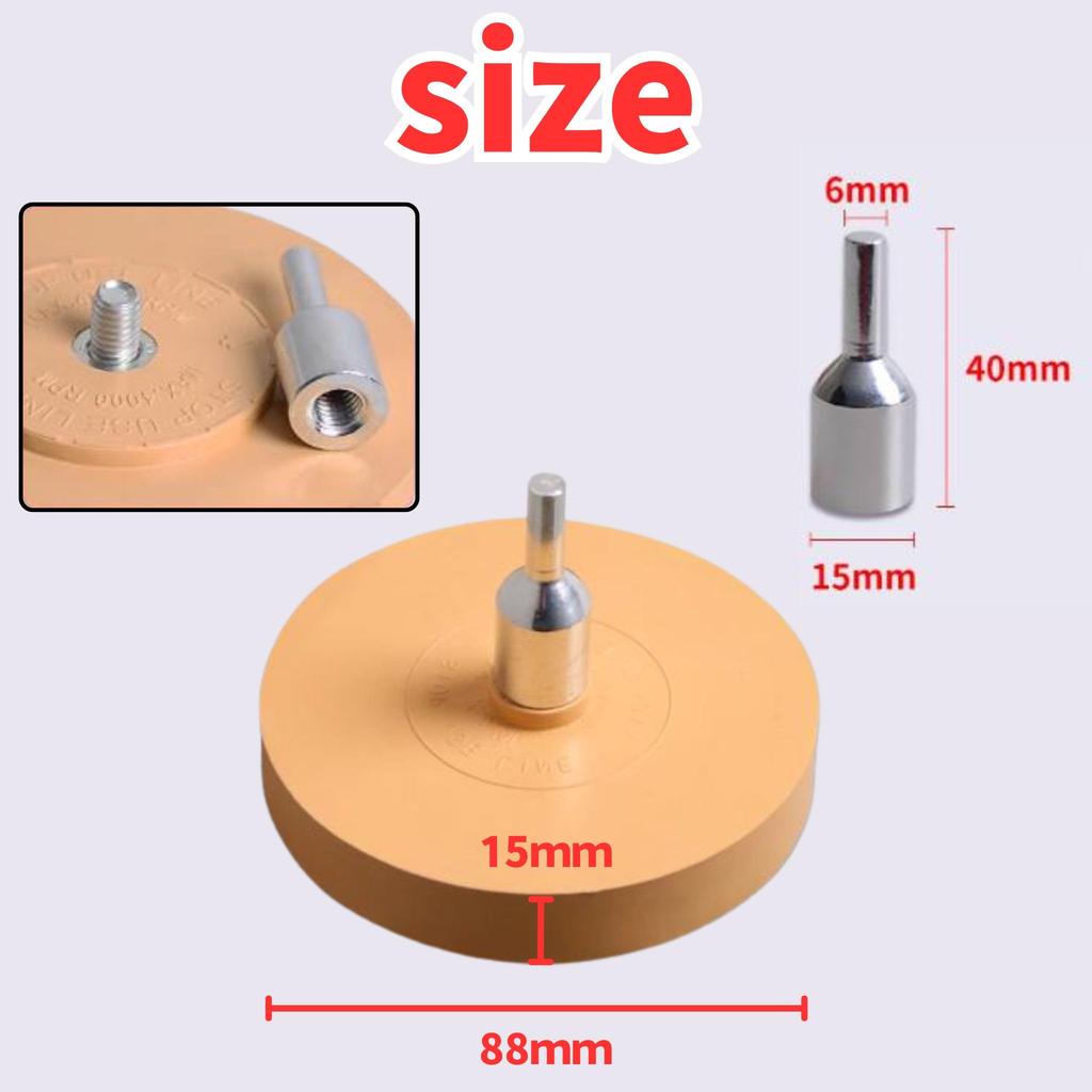 Bath & Bath Rubber Tracer Tool, Electric Drill, Seal Removal, Sticker Removal, Cleaning, Car